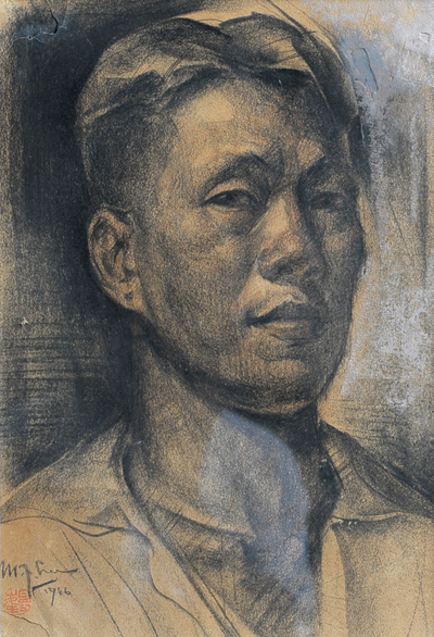 Lee Man Fong Self-portrait